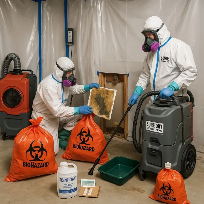 Contaminated Water Handling Protocols process in Hamilton County, KS