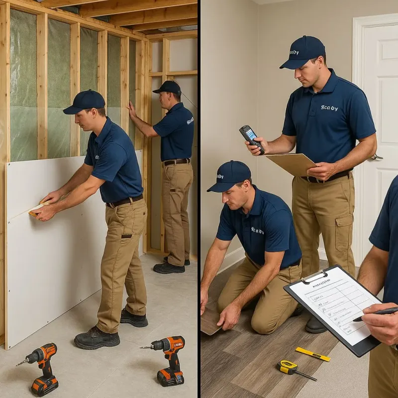 Repairs and Reconstruction process in Hamilton County, KS